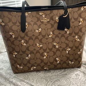 Authentic Coach City Signature Tote